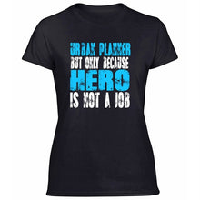 Load image into Gallery viewer, Volunteer Firefighter Black Baseball R Fire Fighte Tshirt 2020