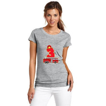 Load image into Gallery viewer, Cute 3rd Birthday Fireman Firefighter Fire Truck tshirt
